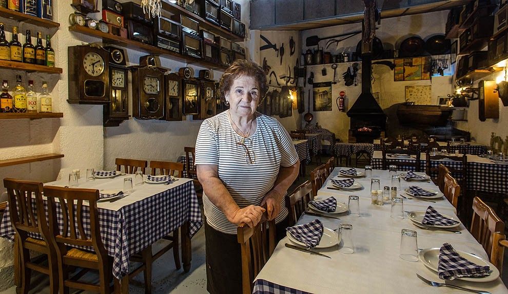 Pepita Masjuan, divendres al restaurant El Merlot