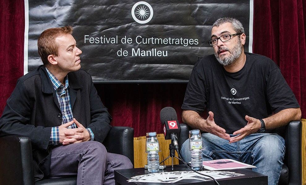 Presentació del Festival, amb Àlex Garrido i Sergi Prat