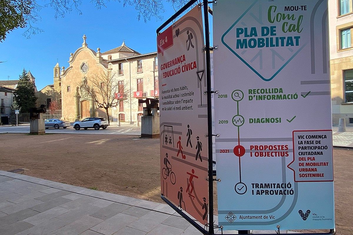 Punt Informatiu del Pla de Mobilitat Urbana Sostenible