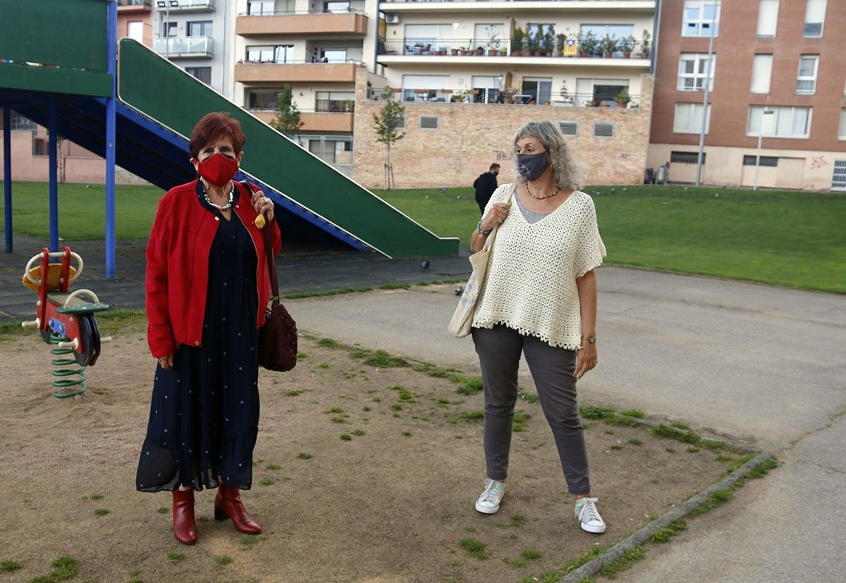 Maria Dolors Vall i Claudine Nemer són parella lingüística