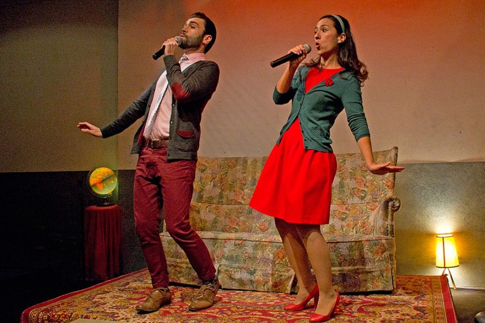 Karen Gutiérrez i Manuel Ramos, els actors del musical 