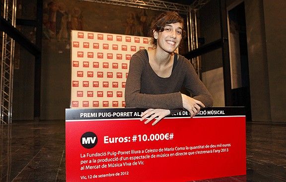 Maria Coma ha rebut el premi Puig-Porret