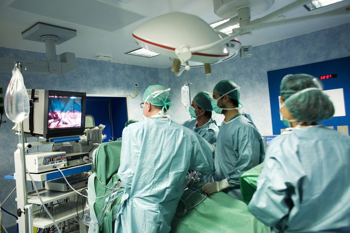 Durant una intervenció quirúrgica