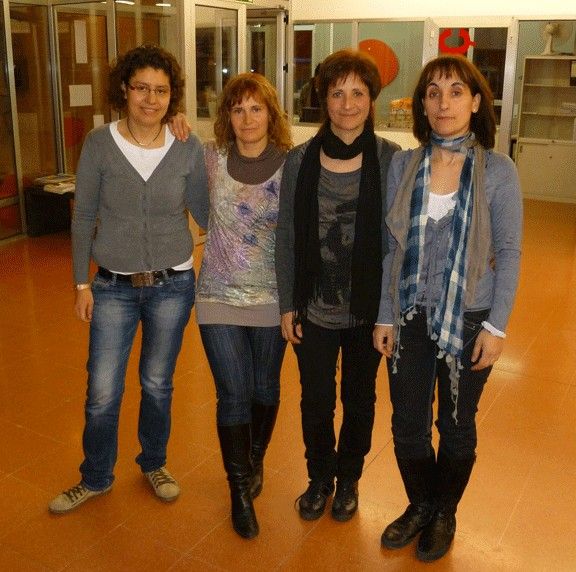 Mònica Vera, Rosa López, Fina Sala i Anna Campos són mares de nens amb aquest síndrome.