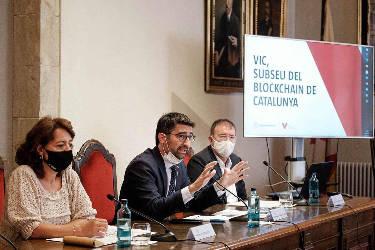 Presentació de la subseu del Centre Blockchain de Catalunya a Vic