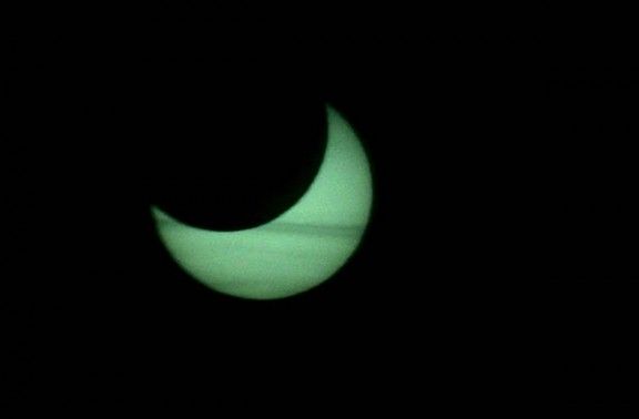 l'eclipsi parcial vist des de Vic.