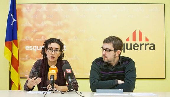 Marta Rovira i Jordi Casals han presentat la campanya a Osona.