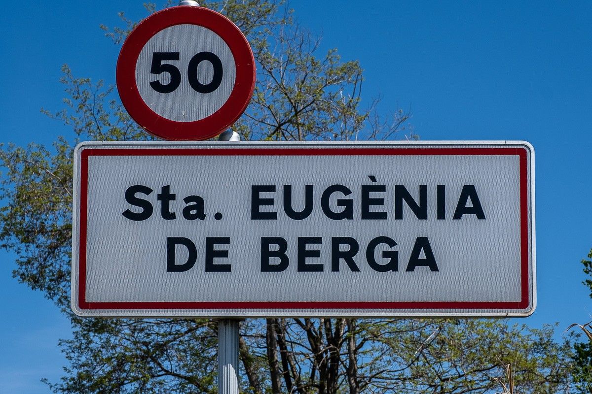 Cartell de Santa Eugènia de Berga