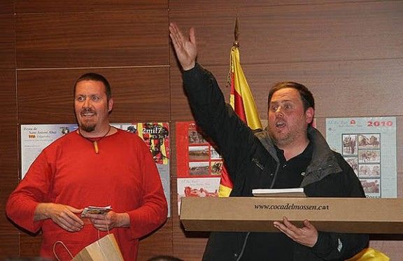 Oriol Junqueras ha presentat a Txevi Buigas com a  nou candidat d’ERC a l’alcaldia de Folgueroles.