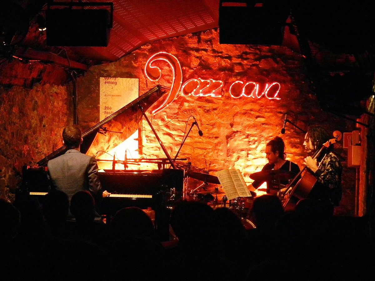 Un concert del Festival de Jazz de vic a la Jazz Cava