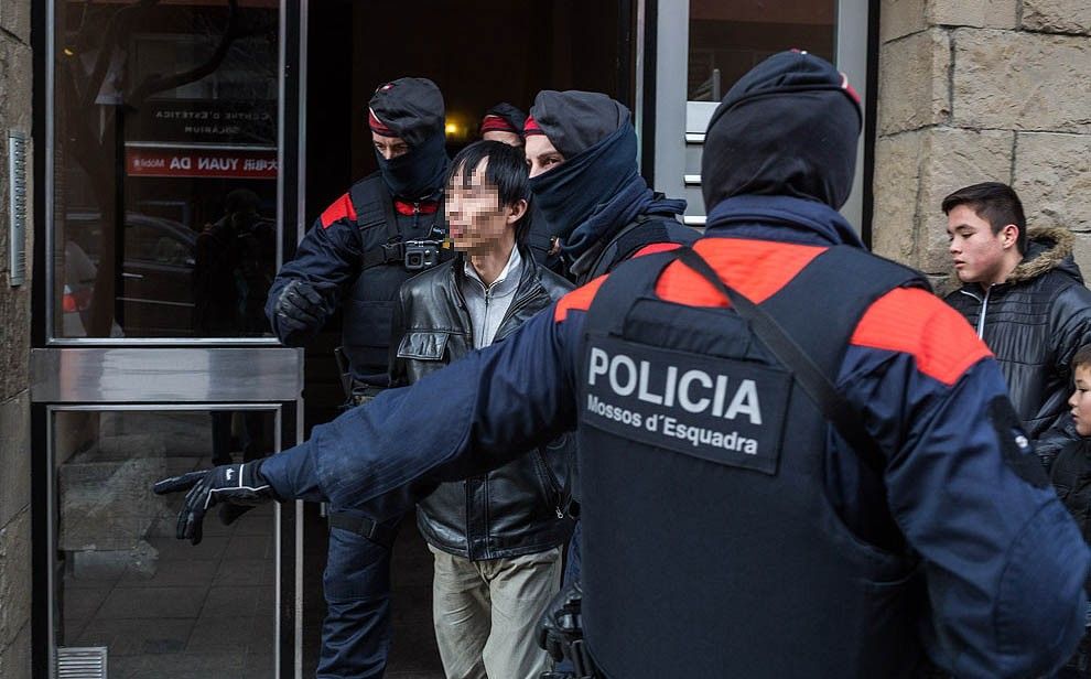 Els Mossos d'Esquadra han detingut un ciutadà xinès a Vic