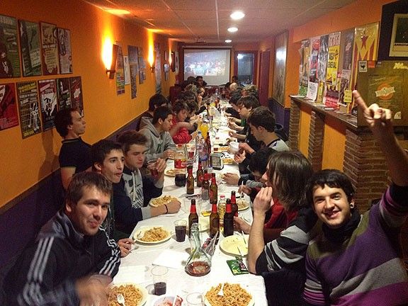 El sopar del Casal Boira Baixa de Manlleu, el passat dissabte.