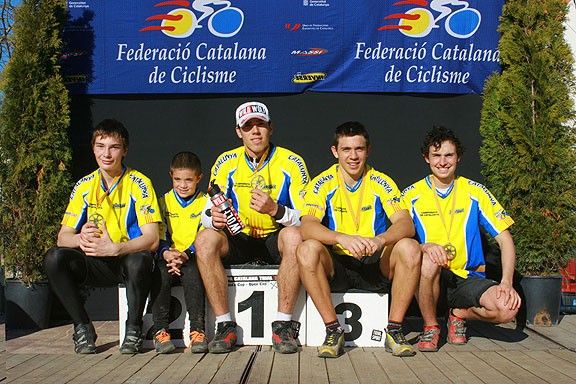 Els campions catalans de trial, a Vic.
