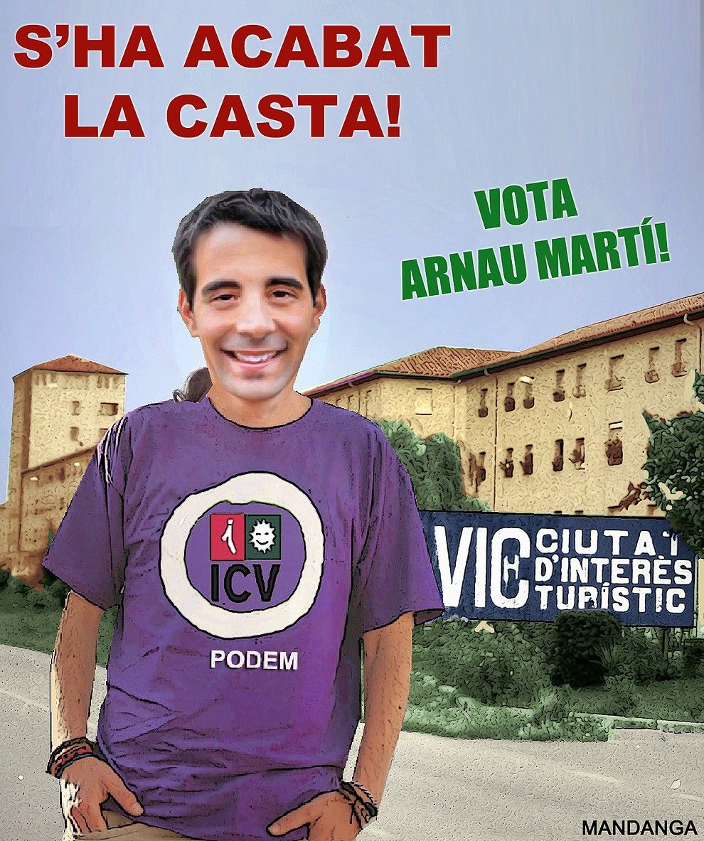 Arnau Martí, candidat d'ICV-Podem