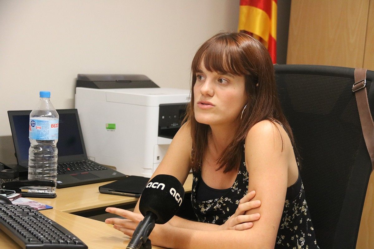 La nova delegada del Govern a la Catalunya central, Alba Camps.