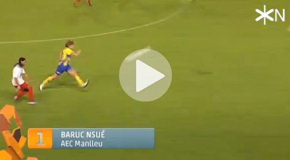Vídeo del gol de Baruc Nsue, del Manlleu.