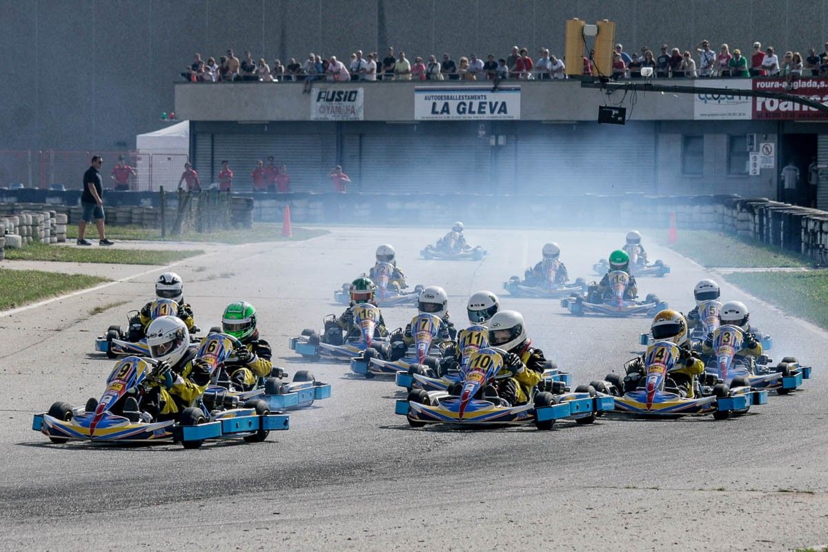 Campionat català de kàrting al Circuit d'Osona.