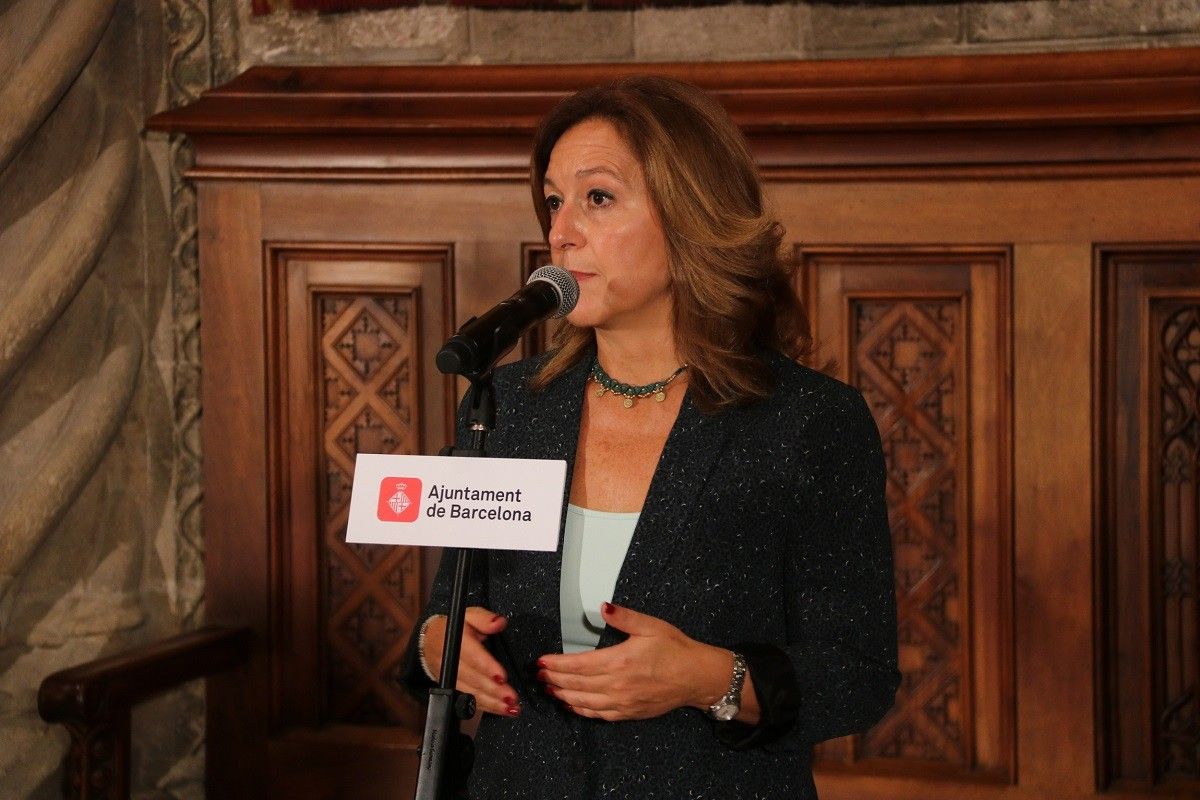 Carina Mejías, presidenta del grup municipal de Ciutadans.