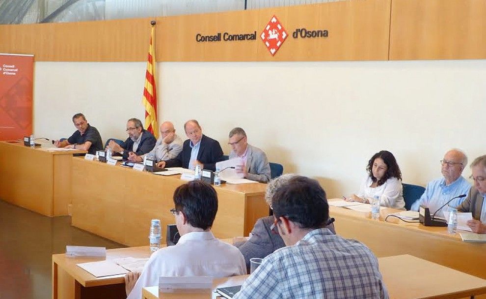 El darrer ple de la legisltatura del Consell Comarcal d'Osona
