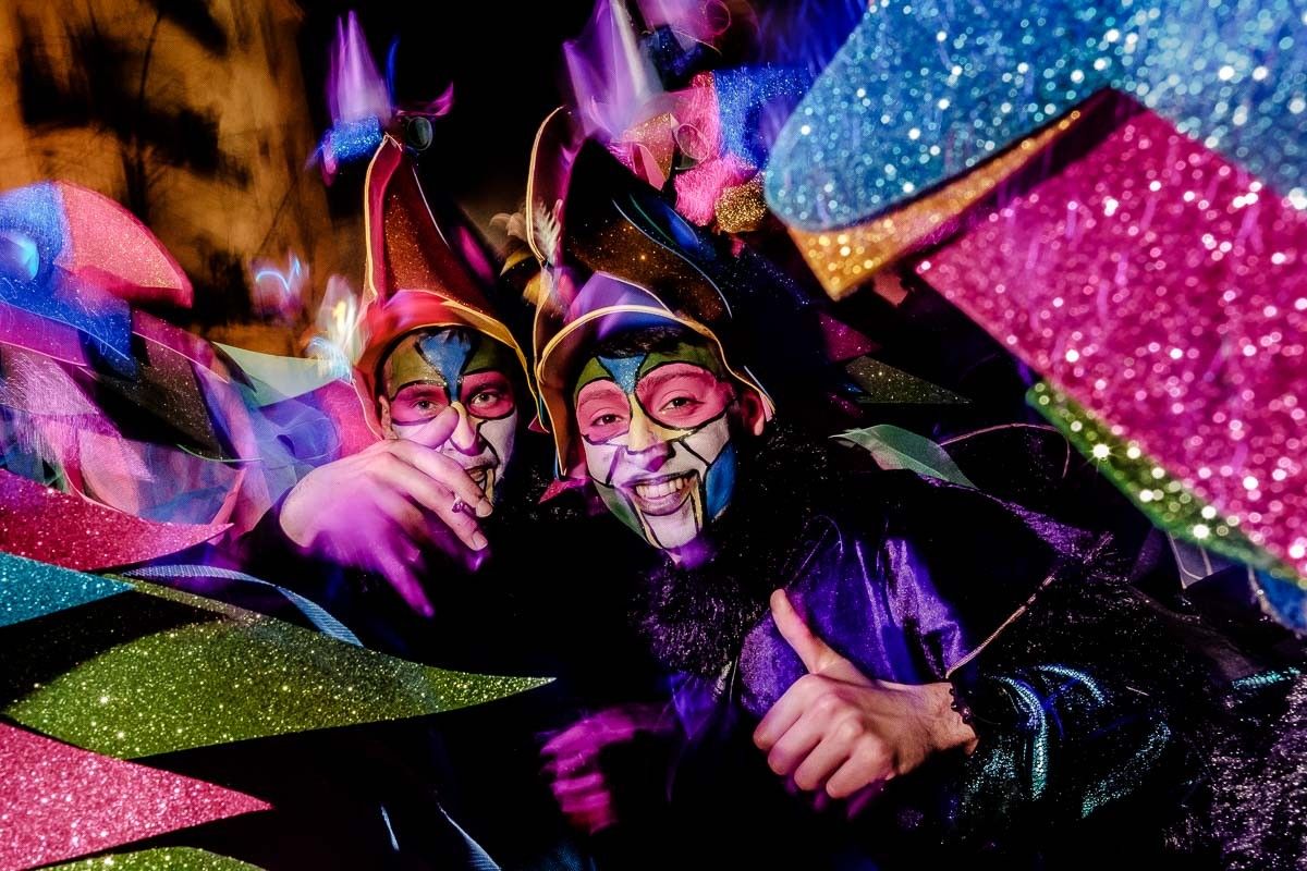 Els Embaukat's durant la rua del Carnaval de Terra Endins