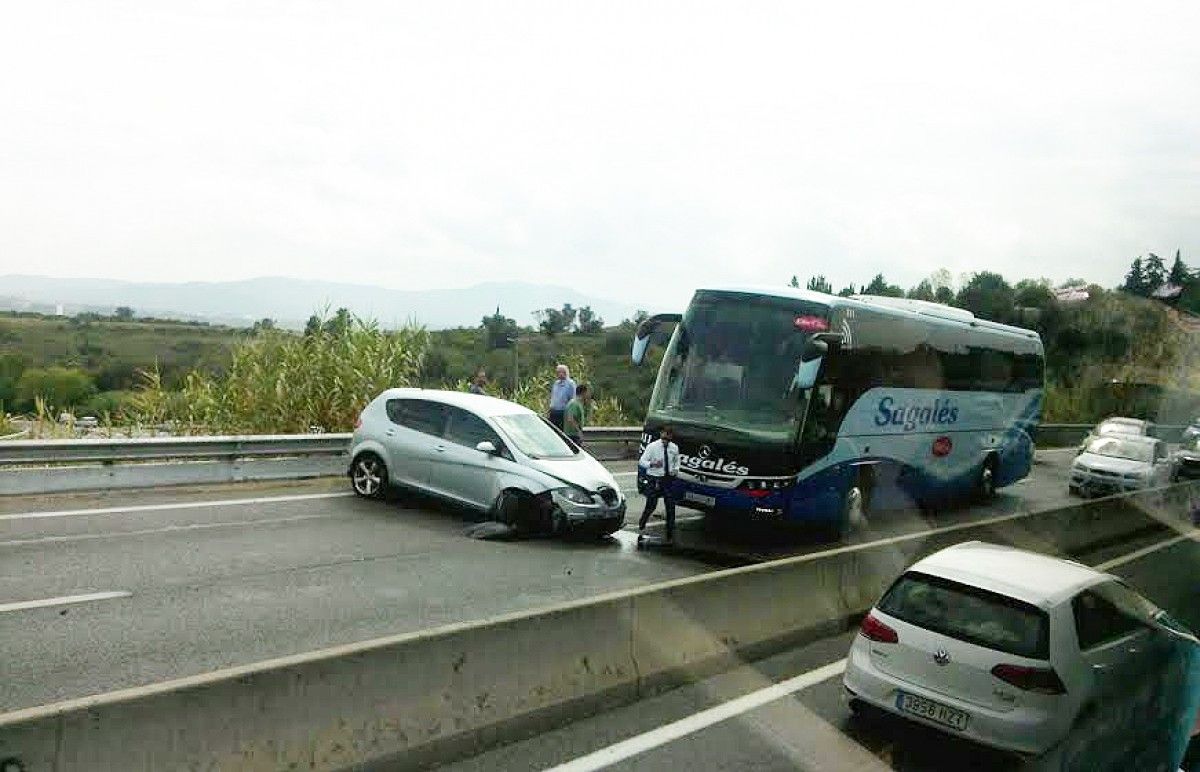 Els dos vehicles accidentats