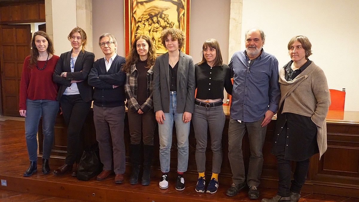 Cristina Jordà, Maite Palomo, Francesc Codina, Susagna Roura, Helena Canovas, Alba Font, Ramon Ferer i Anna Campoy