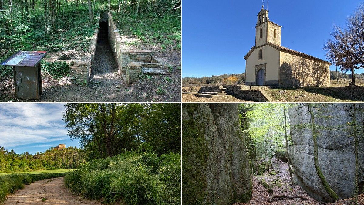 Rutes per descobrir el patrimoni natural, paisatgístic, cultural i històric d'Osona i el Lluçanès.