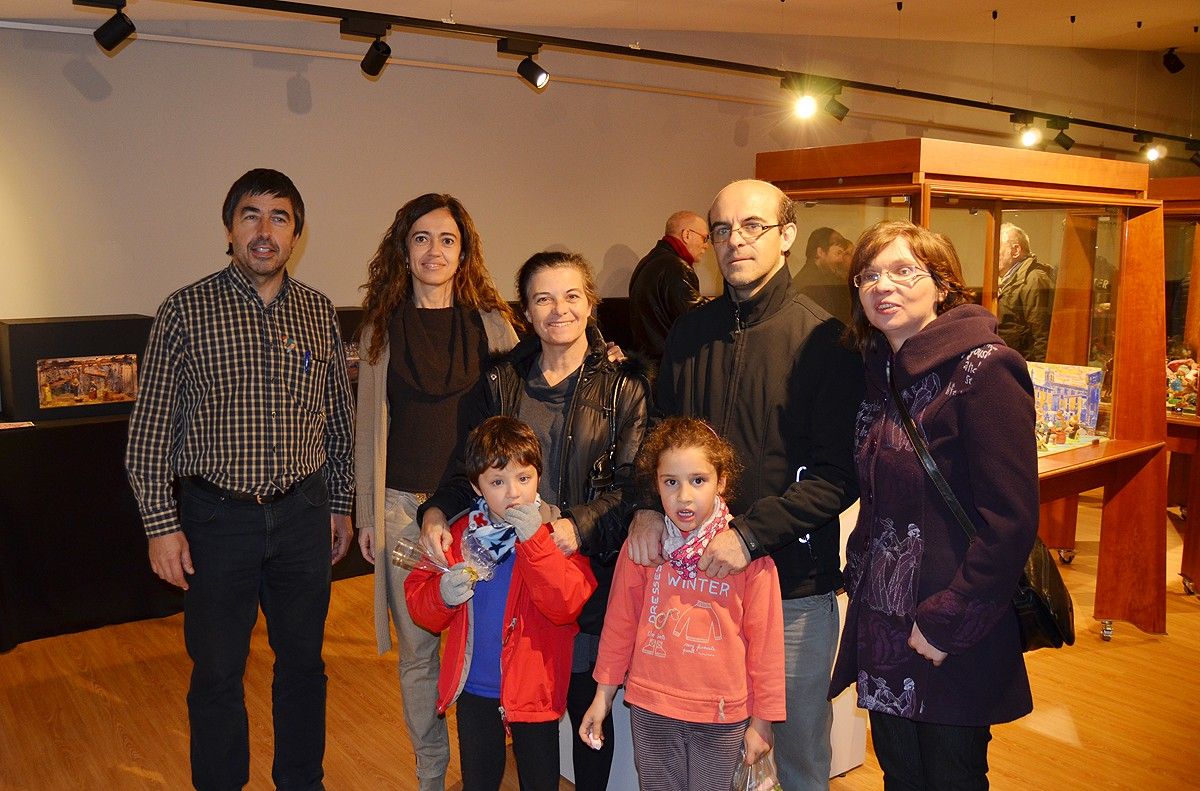 La família Bagué Cambra, amb Sussagna Roura