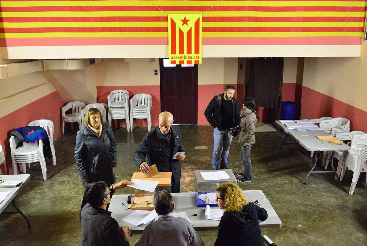 El col·legi electoral de Sant Martí Sescorts