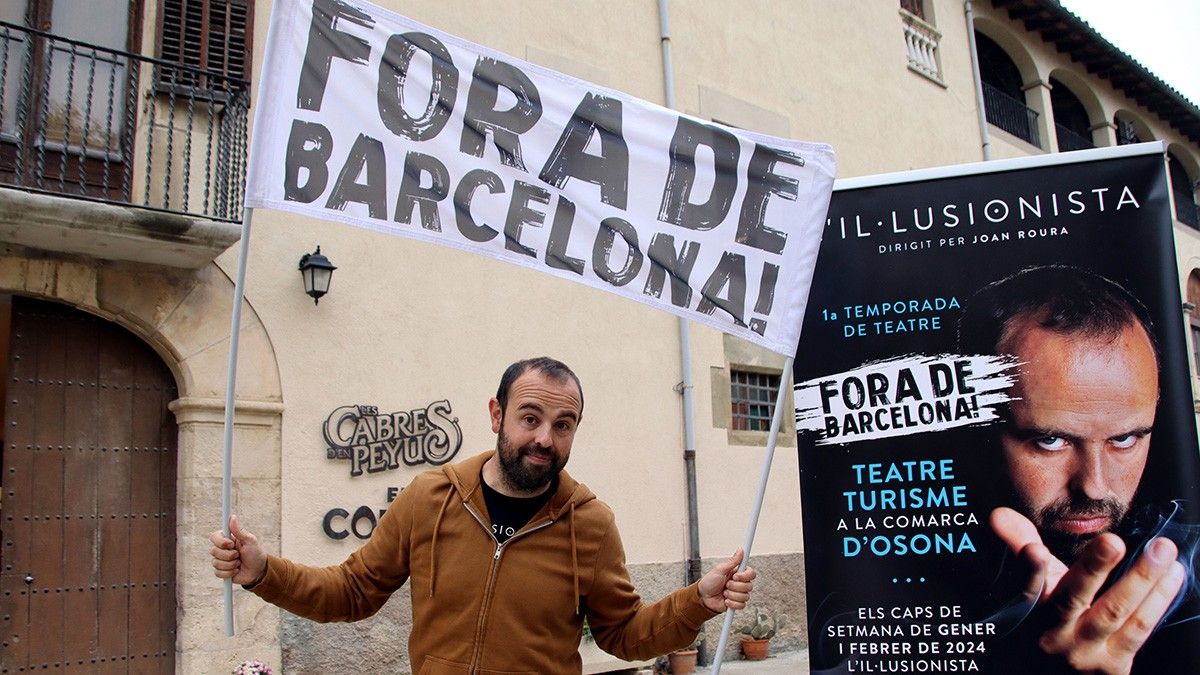 A través de la campanya 'Fora de Barcelona', en Peyu portarà el seu últim espectacle de manera estable a Calldetenes.