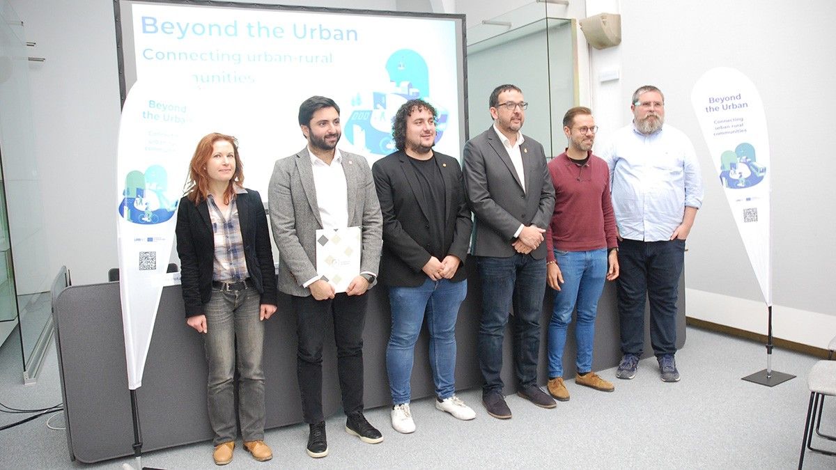Presentació a Vic de 'Beyond the Urban, el projecte europeu de mobilitat sostenible liderat per Osona.