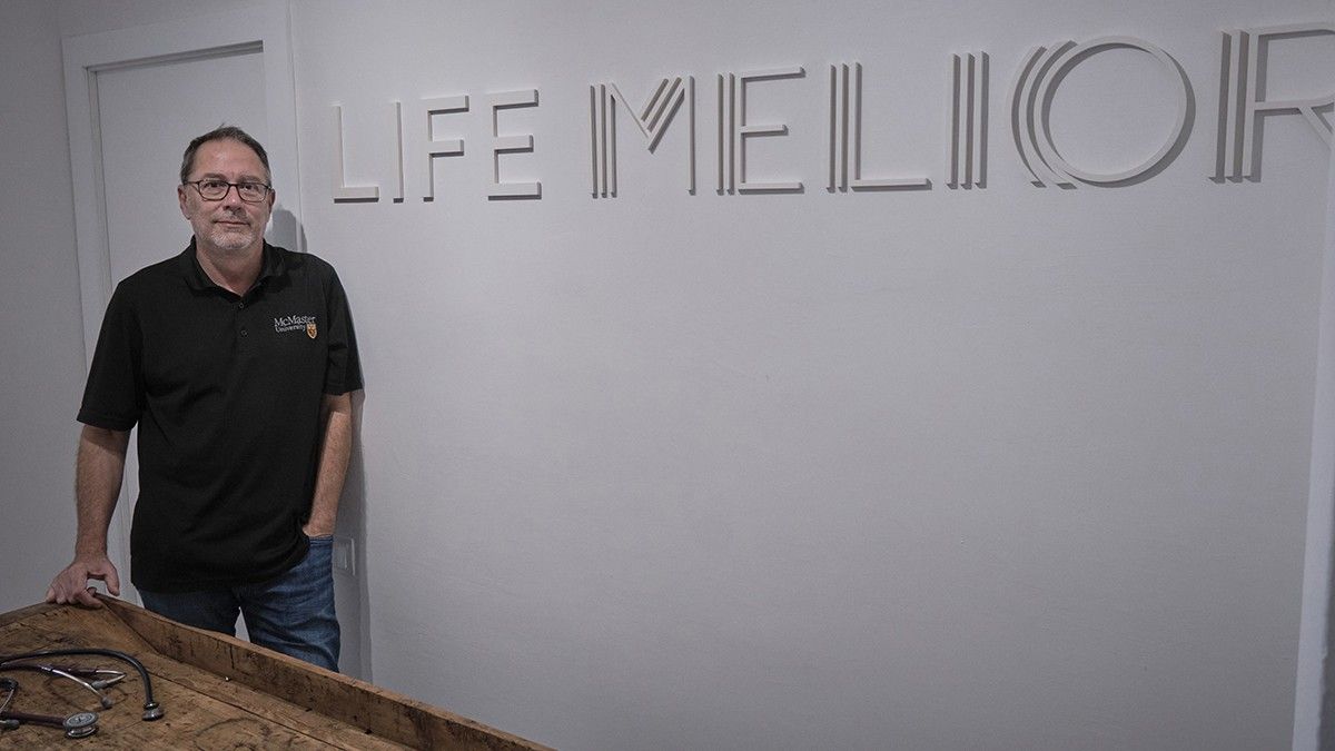 El doctor Andreu Parareda, pediatre especialista en oncologia, és l'ideòleg de Life Melior.