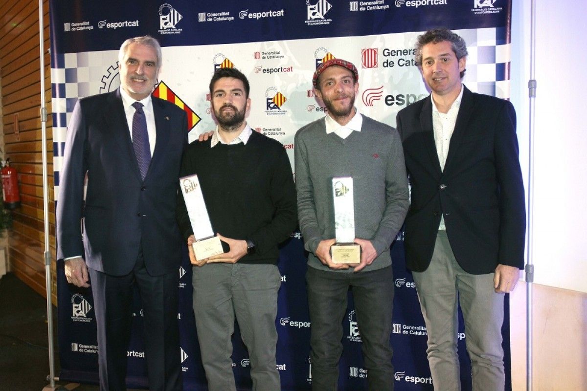 Aleix Vila i el seu copilot Jaume Poch 