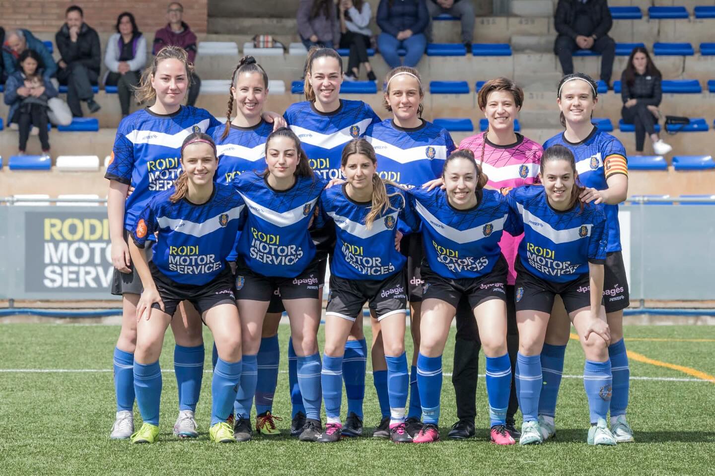 L'equip femení del CF Solsona