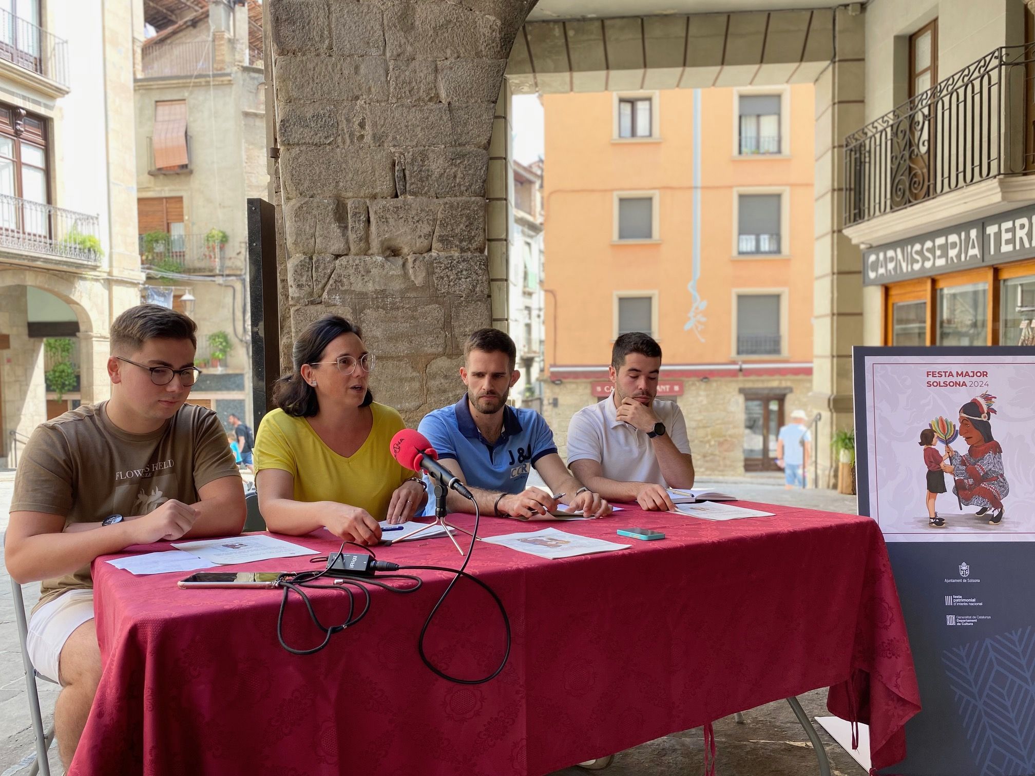 El programa d'actes s'ha presentat a la Plaça Major