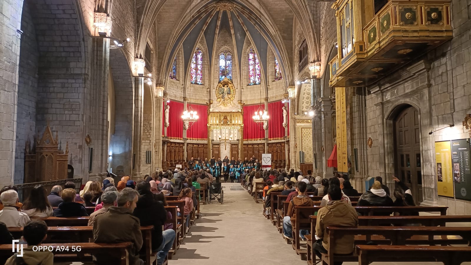 Actuació de l'Orfeó Nova Solsona