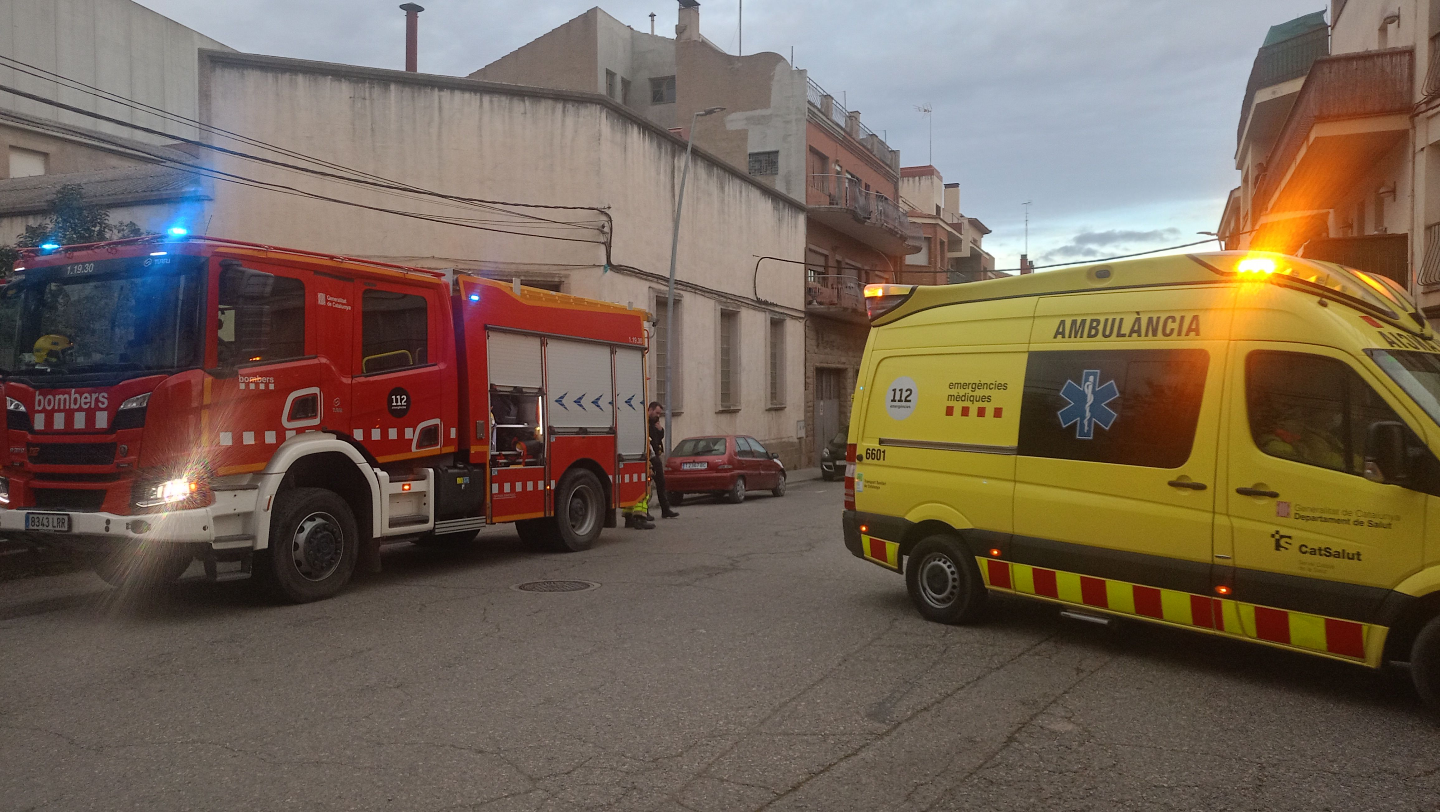 (Arxiu) Activació d'emergències a Solsona per avís de foc en xemeneia