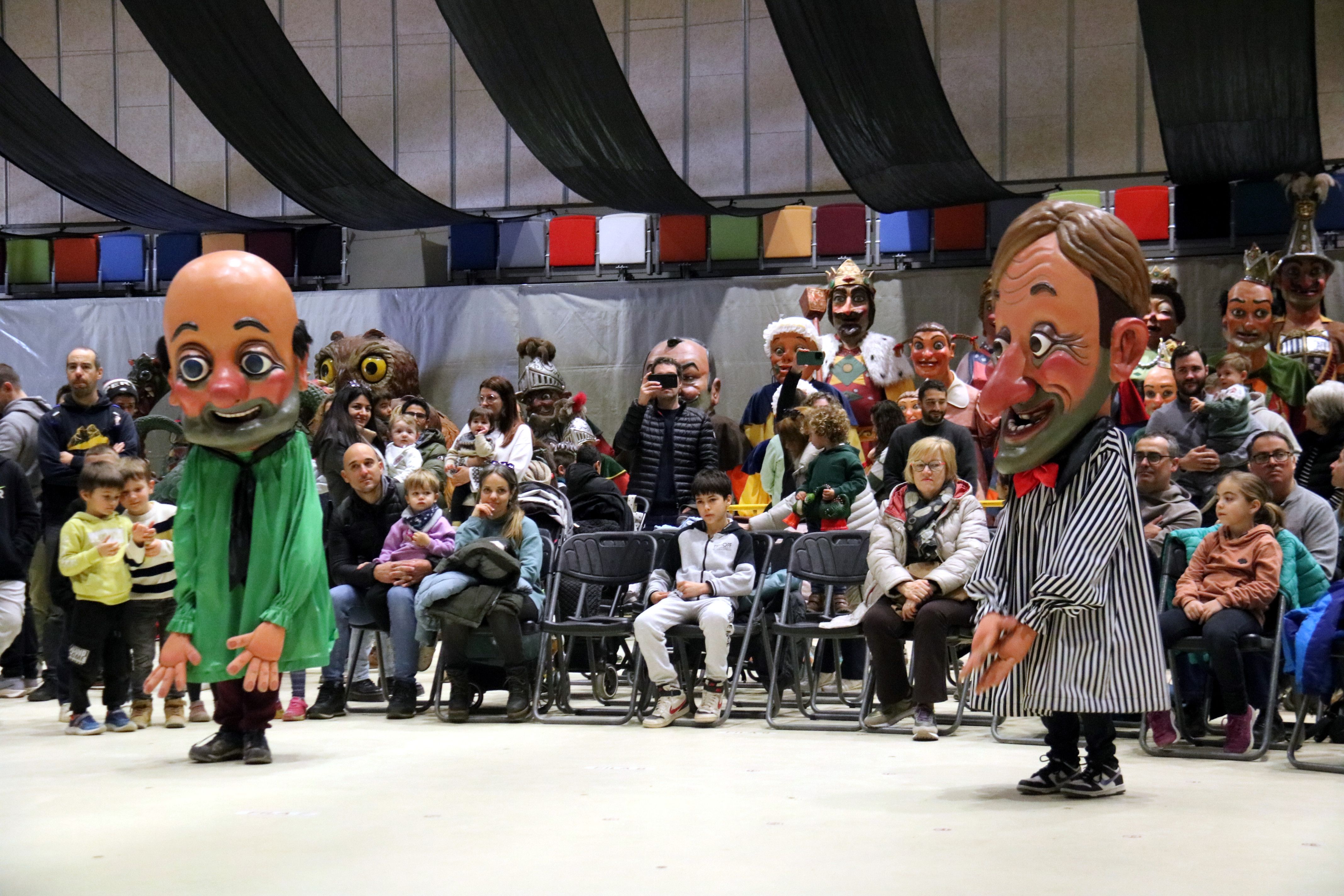 Un dels assajos dels ballets del Carnaval Infantil