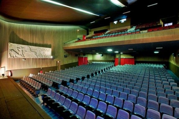 Sala de butaques del Cinema París