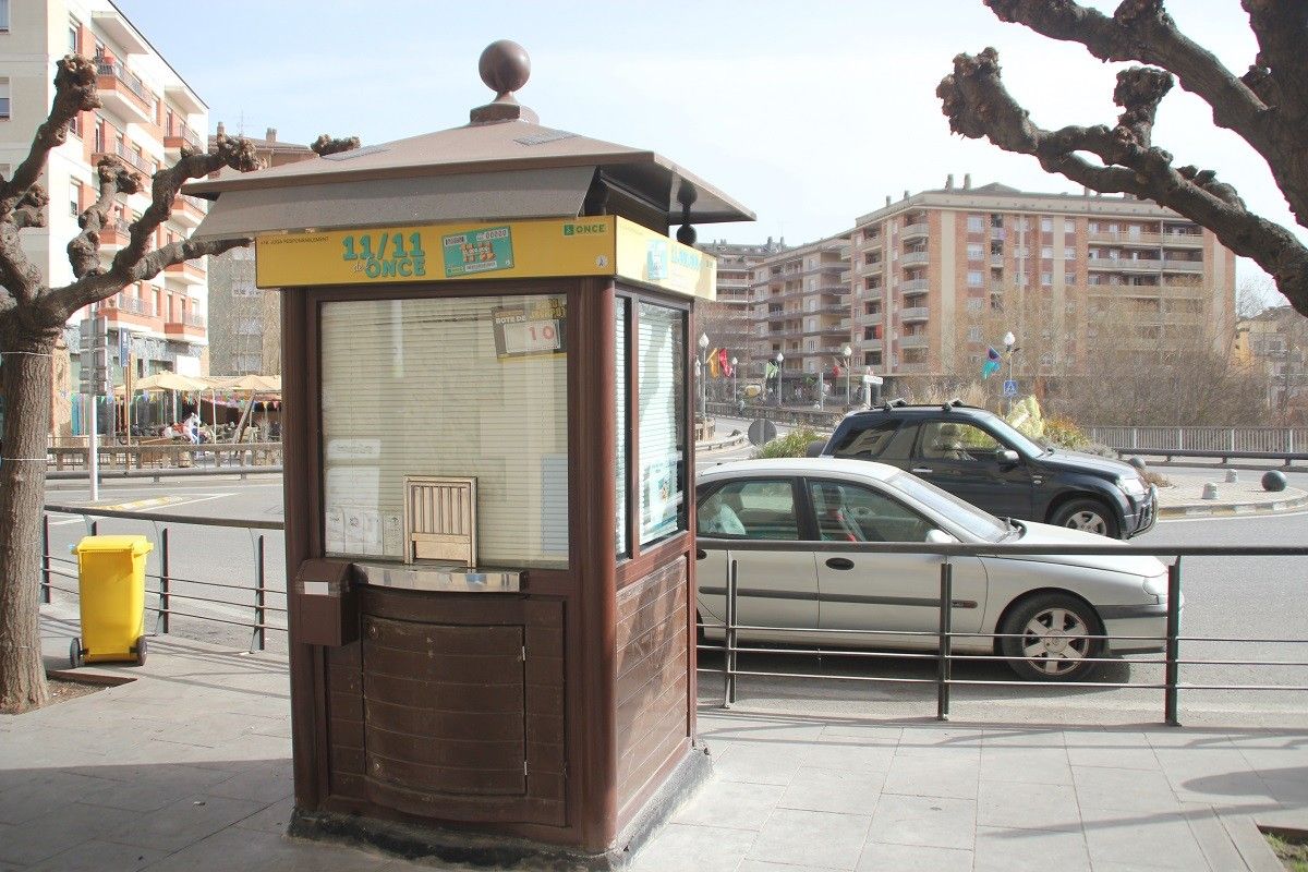 La cabina on s'ha venut el bitllet premiat