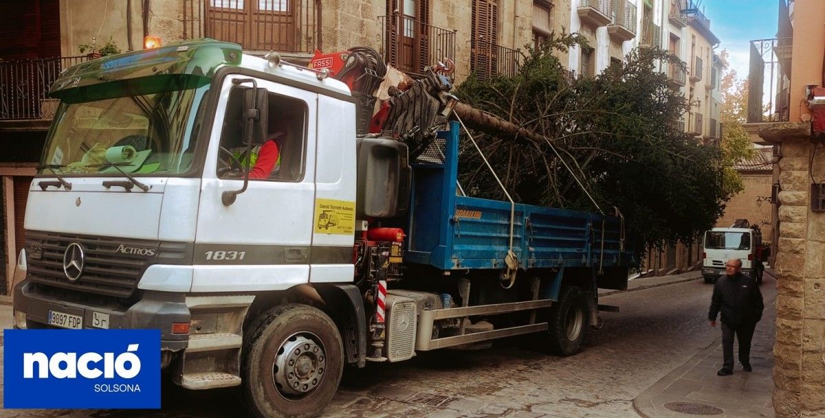 Pujant pel carrer Sant Miquel