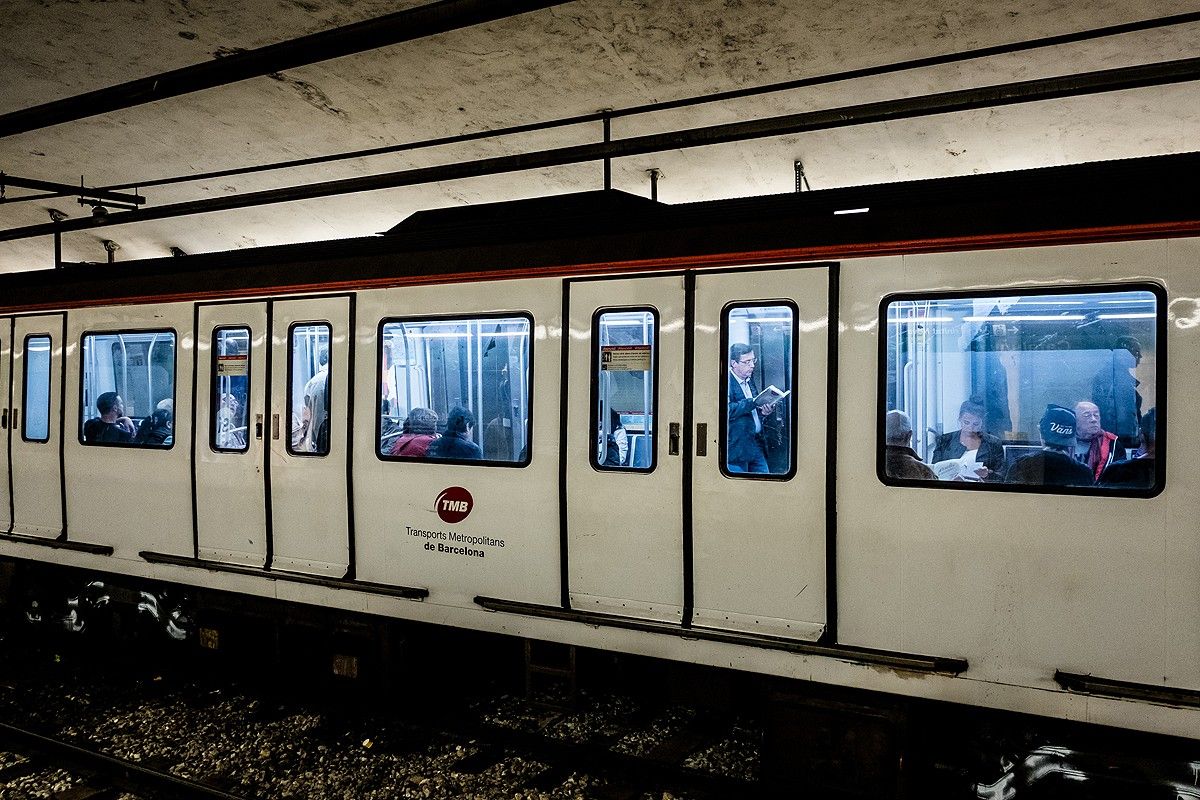 El Metro de Barcelona, en una imatge d'arxiu.