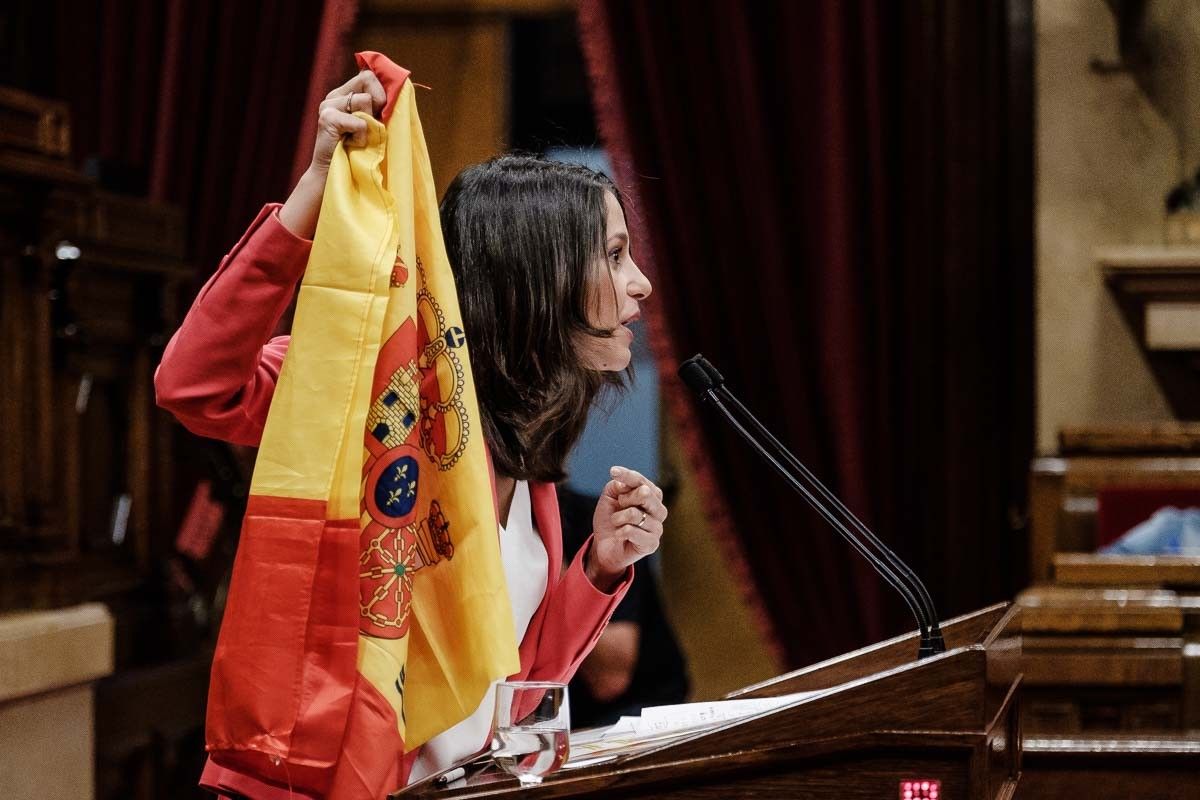 Inés Arrimadas, al debat de política general.