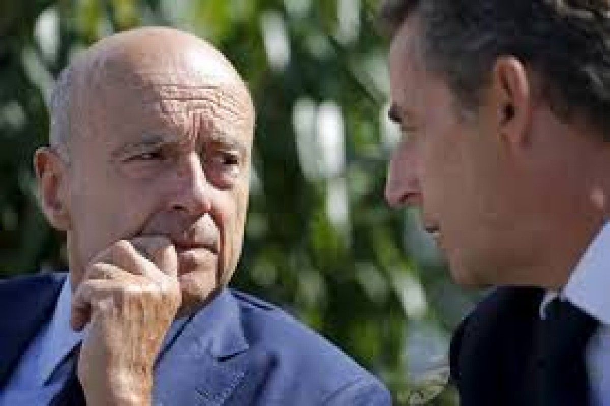 Alain Juppé i Nicolas Sarkozy, enemics propers. Foto: Europa press. 