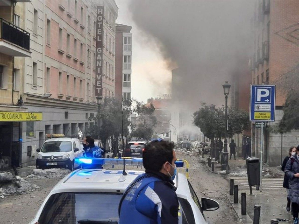La deflagració s'ha produït al carrer Toledo