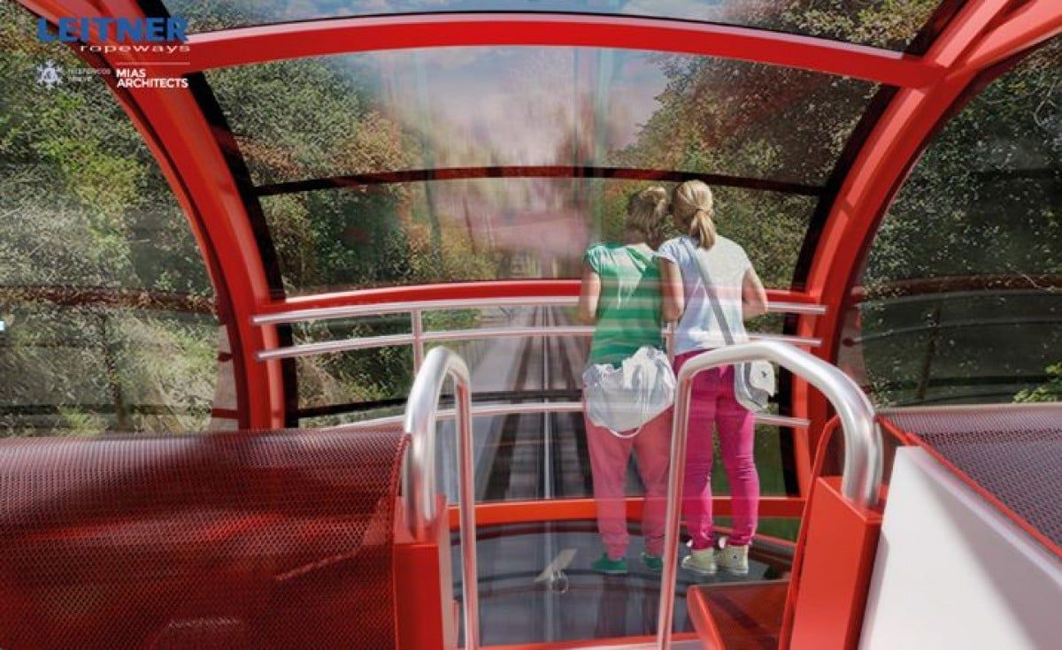 El nou funicular per pujar al Tibidabo serà panoràmic 