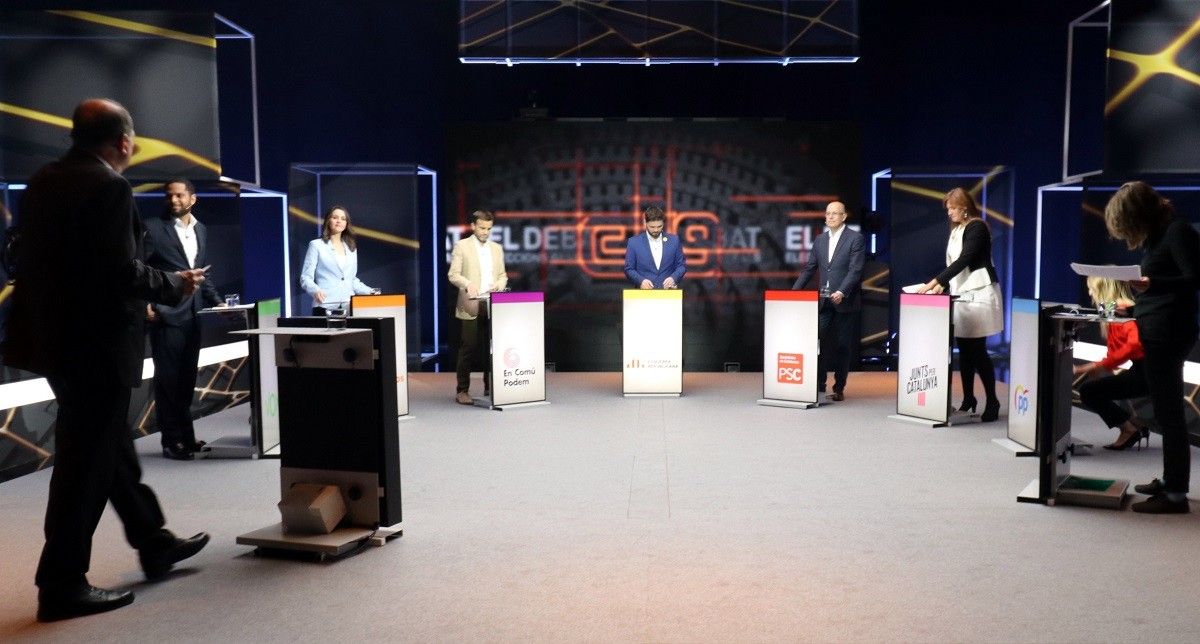 Debat electoral de les darreres eleccions espanyoles, també amb la CUP.