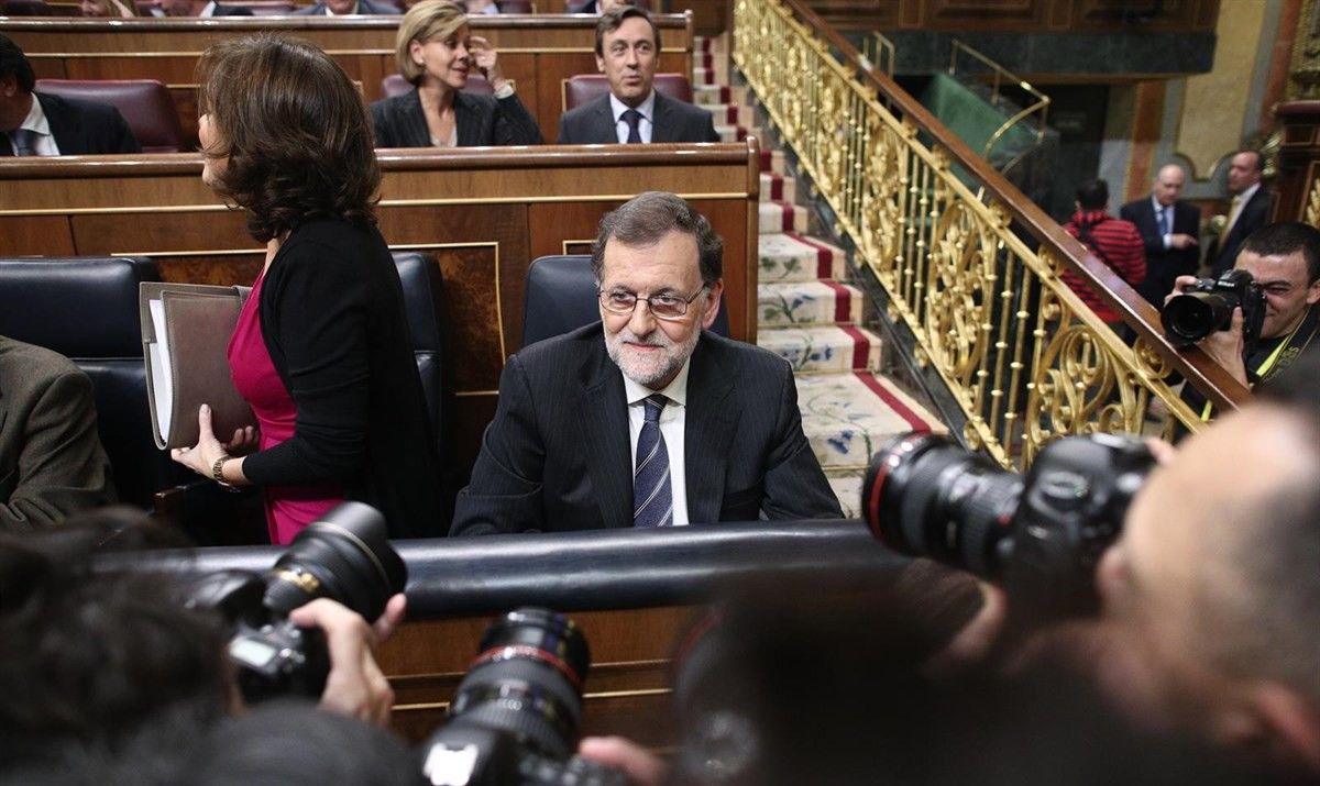 Mariano Rajoy, al Congrés