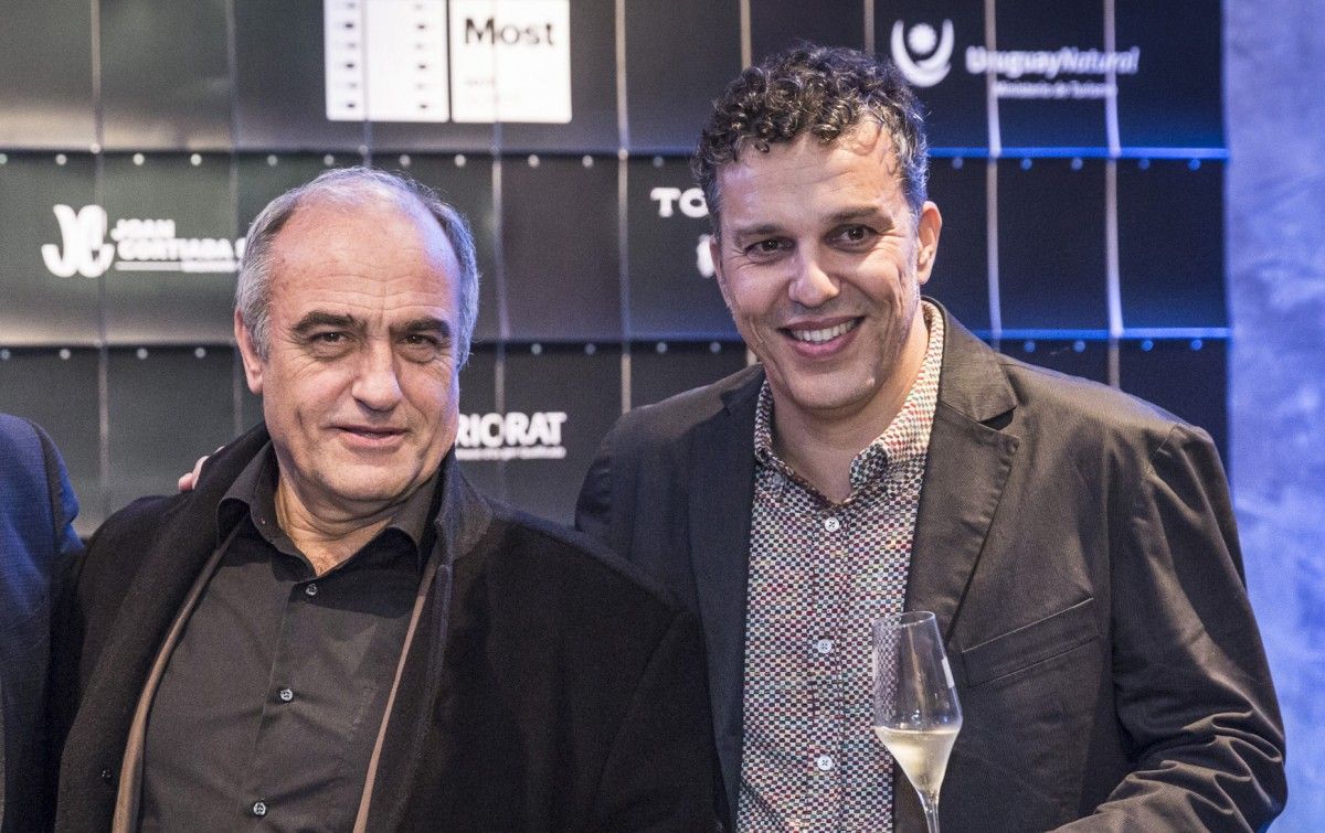 Xavier Fornos (dreta), en una imatge del Most 2017