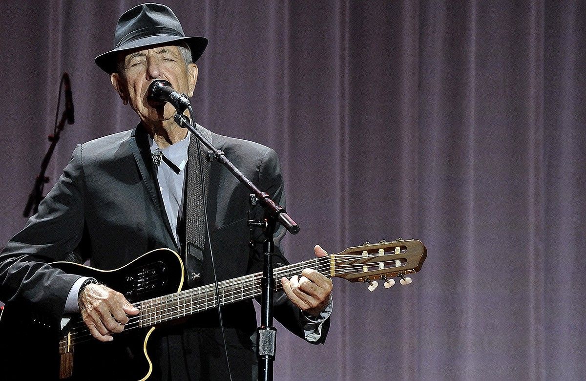 Leonard Cohen, en concert